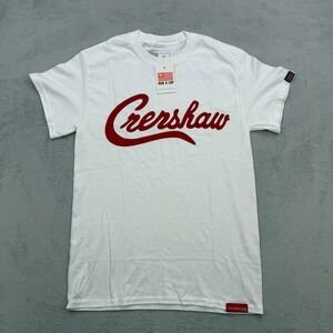 The Marathon Clothing T Shirt Men Small Crenshaw White Script Logo Nipsey Hussle